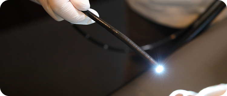 極細の高性能スコープを採用