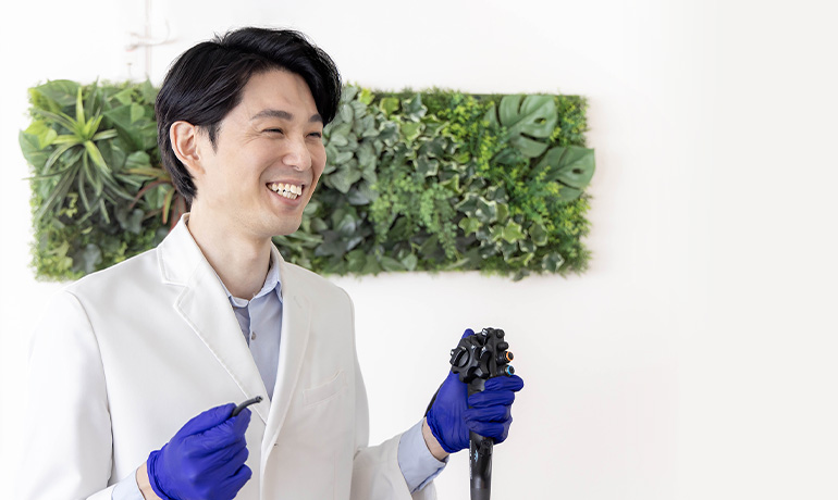 内視鏡専門医在籍